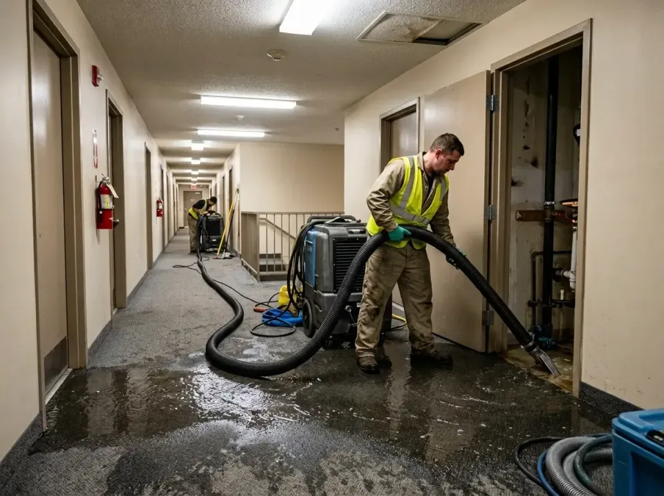 multi-unit-apartment-hallway-f-005 — frequently asked questions, Emergency Burst Pipe Water Extraction & Removal in Tullahom…